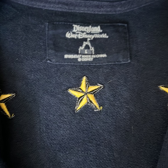 Disneyland Walt Disney Mickey Mouse navy sweatshirt L - Picture 7 of 10